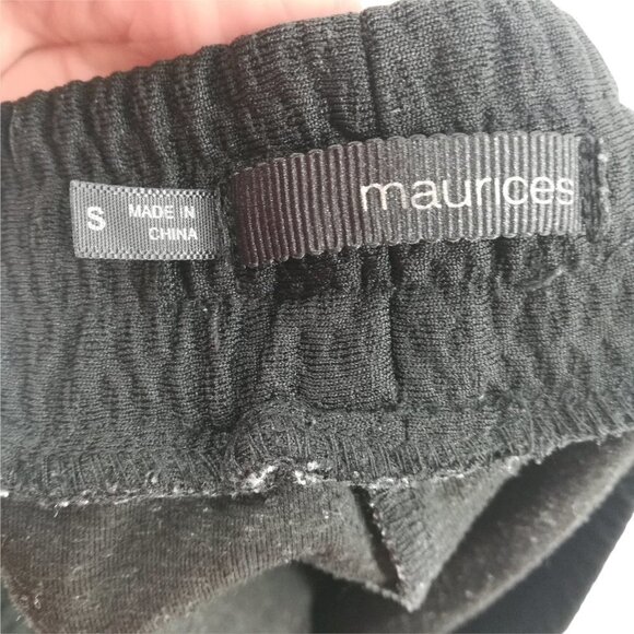 Maurices Pull On Shorts Size S Ethnic Pockets Geometric Cuffed Hem Stretch - Picture 8 of 9